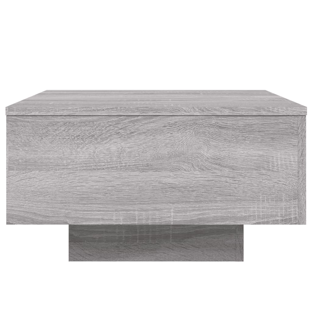 Couchtisch Grau Sonoma 55x55x31 cm Holzwerkstoff