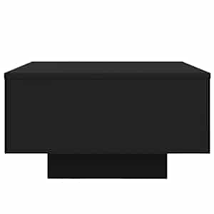 Konferenční stolek s LED osvětlením černý 55 x 55 x 31 cm - obrázek 7