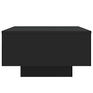 Konferenční stolek s LED osvětlením černý 55 x 55 x 31 cm - obrázek 8
