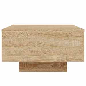 Konferenční stolek s LED osvětlením dub sonoma 55 x 55 x 31 cm - obrázek 8