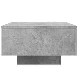 Konferenční stolek s LED osvětlením betonově šedý 55x55x31 cm - obrázek 8