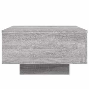 Konferenční stolek s LED osvětlením šedý sonoma 55 x 55 x 31 cm - obrázek 8