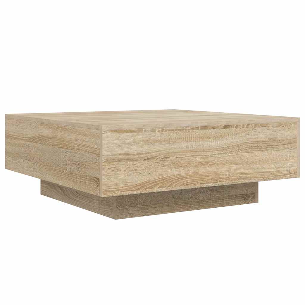 vidaXL Konferenční stolek dub sonoma 80 x 80 x 31 cm kompozitní dřevo