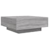 vidaXL kohvilaud, hall Sonoma tamm, 80 x 80 x 31 cm, tehispuit