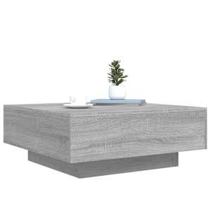 Konferenční stolek šedý sonoma 80 x 80 x 31 cm kompozitní dřevo - obrázek 4