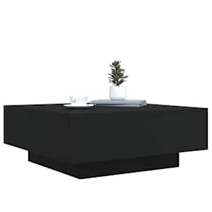 Konferenční stolek s LED osvětlením černý 80 x 80 x 31 cm - obrázek 6