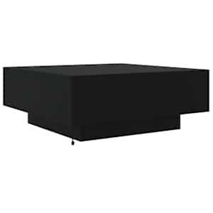 Konferenční stolek s LED osvětlením černý 80 x 80 x 31 cm - obrázek 9