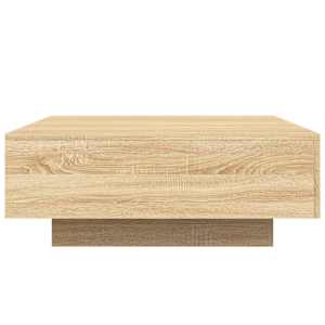 Konferenční stolek s LED osvětlením dub sonoma 80 x 80 x 31 cm - obrázek 8