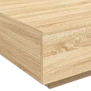 Konferenční stolek s LED osvětlením dub sonoma 80 x 80 x 31 cm - obrázek 10