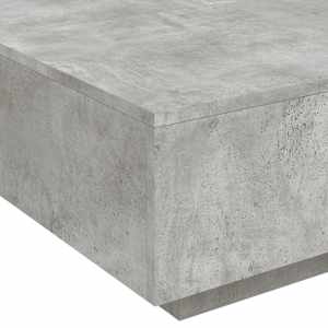 Konferenční stolek s LED osvětlením betonově šedý 80x80x31 cm - obrázek 10