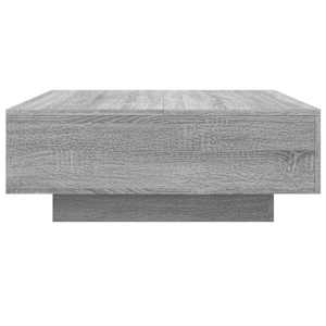 Konferenční stolek s LED osvětlením šedý sonoma 80 x 80 x 31 cm - obrázek 7
