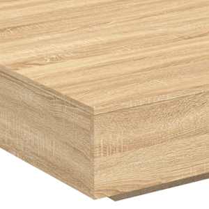 Konferenční stolek dub sonoma 100x100x31 cm kompozitní dřevo - obrázek 8