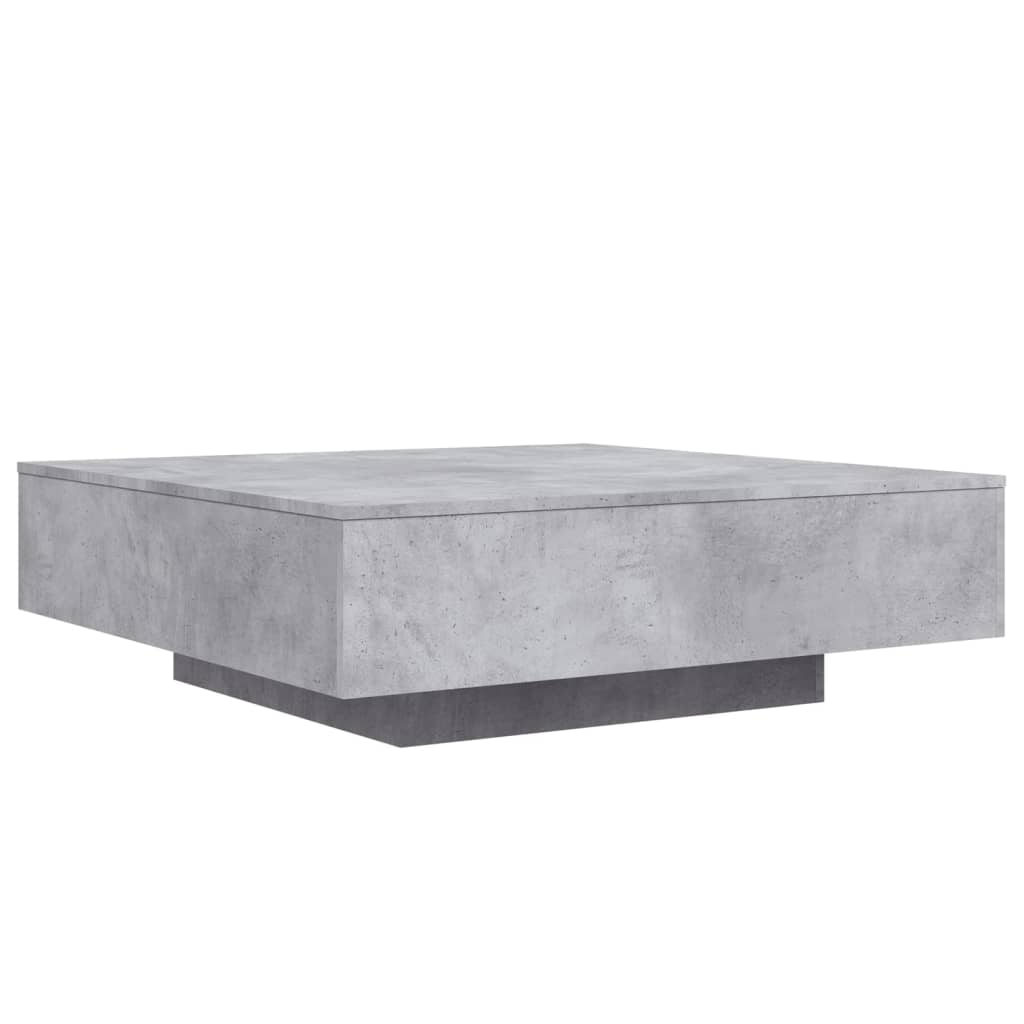 vidaXL Konferenční stolek betonově šedý 100x100x31 cm kompozitní dřevo