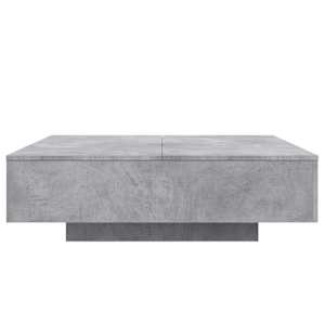 Konferenční stolek betonově šedý 100x100x31 cm kompozitní dřevo - obrázek 5