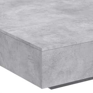 Konferenční stolek betonově šedý 100x100x31 cm kompozitní dřevo - obrázek 8