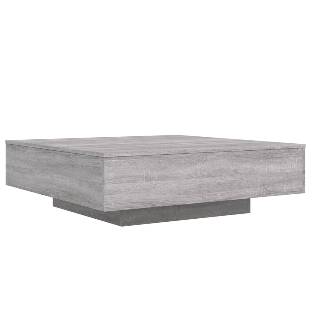 vidaXL Konferenční stolek šedý sonoma 100x100x31 cm kompozitní dřevo