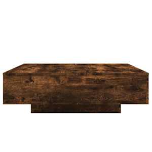 Konferenční stolek s LED osvětlením kouřový dub 100x100x31 cm - obrázek 7