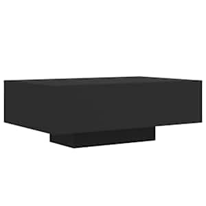 Konferenční stolek s LED osvětlením černý 85 x 55 x 31 cm - obrázek 3