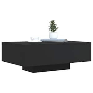 Konferenční stolek s LED osvětlením černý 85 x 55 x 31 cm - obrázek 5