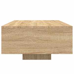 Konferenční stolek s LED osvětlením dub sonoma 85 x 55 x 31 cm - obrázek 6