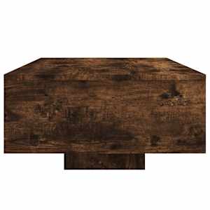 Konferenční stolek s LED osvětlením kouřový dub 85 x 55 x 31 cm - obrázek 6