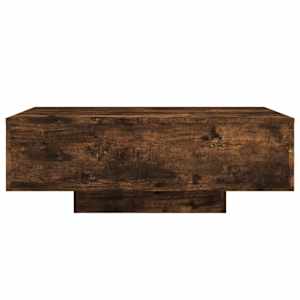 Konferenční stolek s LED osvětlením kouřový dub 85 x 55 x 31 cm - obrázek 7