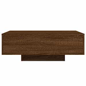 Konferenční stolek s LED osvětlením hnědý dub 85 x 55 x 31 cm - obrázek 7