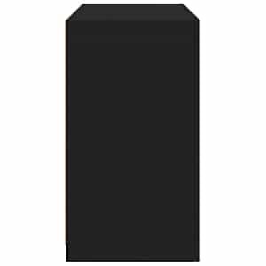 Příborník s LED osvětlením černý 60,5 x 37 x 67 cm - obrázek 8