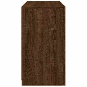 Příborník s LED osvětlením hnědý dub 60,5 x 37 x 67 cm - obrázek 8