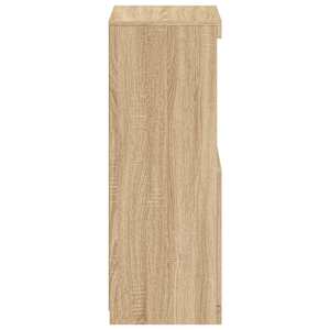 Příborník s LED osvětlením dub sonoma 41 x 37 x 100 cm - obrázek 8