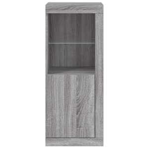 Příborník s LED osvětlením šedý sonoma 41 x 37 x 67 cm - obrázek 6
