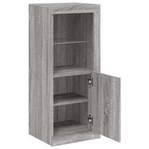 Příborník s LED osvětlením šedý sonoma 41 x 37 x 67 cm - obrázek 7