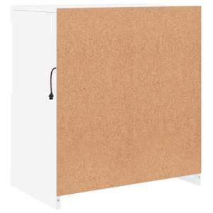 Příborník s LED osvětlením bílý 60 x 37 x 67 cm - obrázek 9