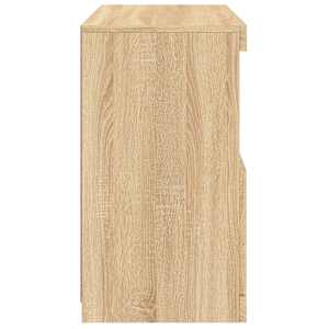 Příborník s LED osvětlením dub sonoma 60 x 37 x 67 cm - obrázek 8