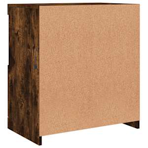 Příborník s LED osvětlením kouřový dub 60 x 37 x 67 cm - obrázek 9
