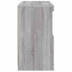 Příborník s LED osvětlením šedý sonoma 60 x 37 x 67 cm - obrázek 8