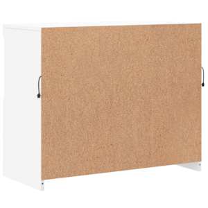 Příborník s LED osvětlením bílý 81 x 37 x 67 cm - obrázek 9