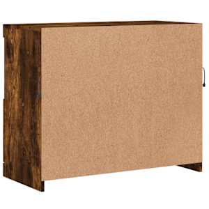 Příborník s LED osvětlením kouřový dub 81 x 37 x 67 cm - obrázek 9