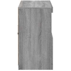 Příborník s LED osvětlením šedý sonoma 81 x 37 x 67 cm - obrázek 8