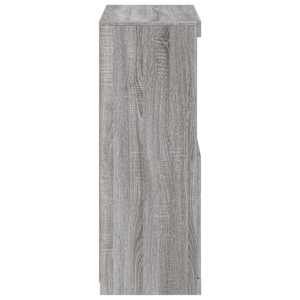 Příborník s LED osvětlením šedý sonoma 60,5 x 37 x 100 cm - obrázek 8