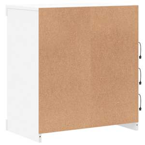 Příborník s LED osvětlením bílý 60,5 x 37 x 67 cm - obrázek 8