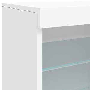 Příborník s LED osvětlením bílý 60,5 x 37 x 67 cm - obrázek 9
