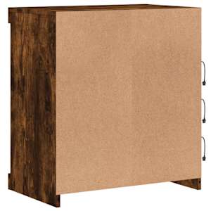Příborník s LED osvětlením kouřový dub 60,5 x 37 x 67 cm - obrázek 8