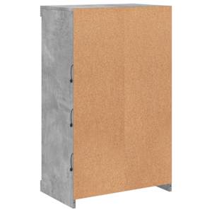 Příborník s LED osvětlením betonově šedý 60,5 x 37 x 100 cm - obrázek 8