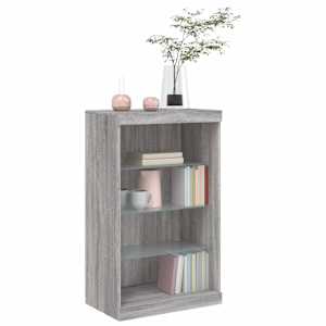 Příborník s LED osvětlením šedý sonoma 60,5 x 37 x 100 cm - obrázek 5