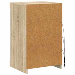 Příborník s LED osvětlením dub sonoma 41 x 37 x 67 cm - obrázek 8