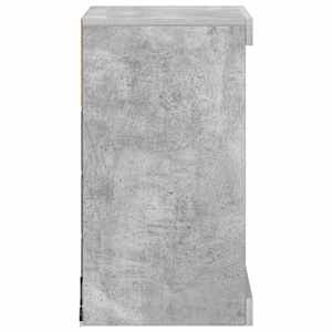 Příborník s LED osvětlením betonově šedý 41 x 37 x 67 cm - obrázek 7