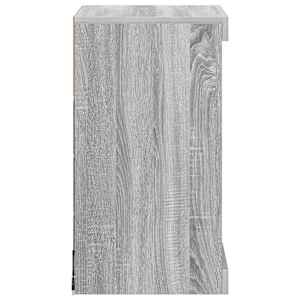 Příborník s LED osvětlením šedý sonoma 41 x 37 x 67 cm - obrázek 7