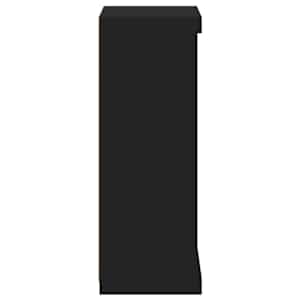 Příborník s LED osvětlením černý 41 x 37 x 100 cm - obrázek 7