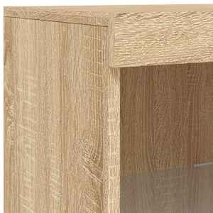 Příborník s LED osvětlením dub sonoma 41 x 37 x 100 cm - obrázek 9